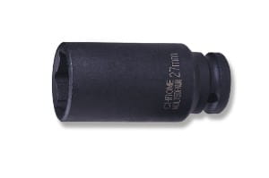 JONNESWAY NASADKA UDAROWA DŁUGA  6-KĄTNA 1/2" 32mm CR-MO