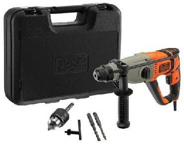 BLACK+DECKER MŁOTOWIERTARKA  800W KUFER