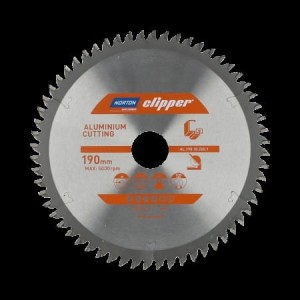 NORTON PIŁA TARCZOWA 255mm x 30mm x 80z ALUMINUM (3,0/2,2)