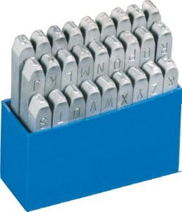 BETA ZNACZNIKI LITERY  3mm /10103000....