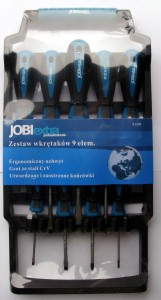JOBI EXTRA WKRĘTAKI  9szt./WIESZAK