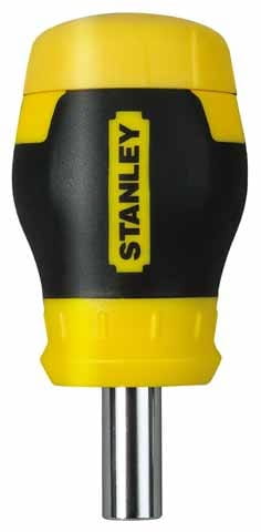 STANLEY WKRĘTAK MULTIBIT KRÓTKI + 7 WYMIENNYCH KOŃCÓWEK