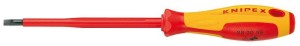 KNIPEX WKRĘTAK PŁASKI IZOL. 4,0x0,8x100m