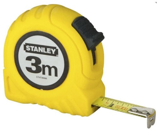 STANLEY MIARA ZWIJANA  3m PLASTIKOWY KORPUS, 1-30-487