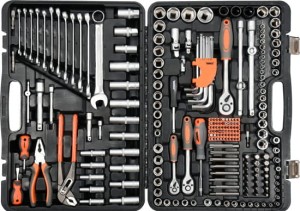STHOR ZESTAW KLUCZY 225el 1/2"/3/8"/1/4" ....