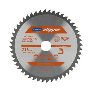 NORTON PIŁA TARCZOWA 216mm x 30mm x 48z DREWNO I KOMPOZYTY ATB Neg (2,8 / 1,8)