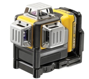 DEWALT LASER PŁASZCZYZNOWY 12V DCE089D1G 30m 3x360° 1x2,0Ah ZIELONY