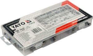 YATO BEZPIECZNIKI SZKLANE  120el. 6x30mm  MIX