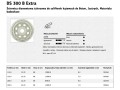 KLINGSPOR TARCZA DIAMENTOWA DO SZLIFOWANIA BETONU, DS300B 125mm x 22,2mm SEGMENTOWA