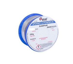 CYNA SZPULA 1.5mm  250g Sn60Pb40