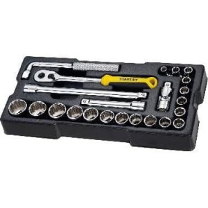 STANLEY ZESTAW KLUCZY  23el. 1/2" TRANSMODULE