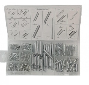 SILVER SPRĘŻYNKI 200szt. MIX