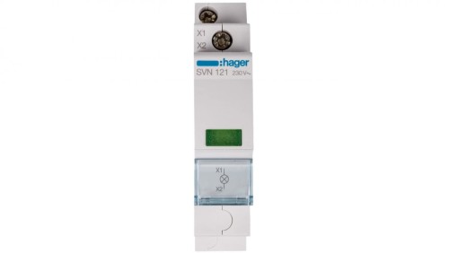 Lampka modułowa zielona 230V AC SVN121