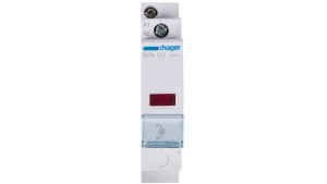 Lampka modułowa 1-fazowa czerwona 230V AC SVN122