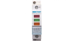 Lampka modułowa 3-fazowa czerwona/zielona/pomarańczowa 230-400V AC SVN129