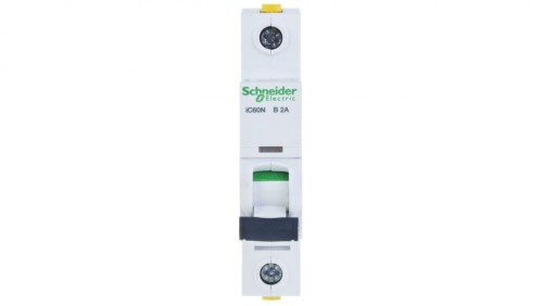 Wyłącznik nadprądowy 1P B 2A 6kA AC iC60N-B2 A9F03102