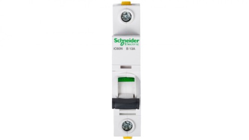 Wyłącznik nadprądowy 1P B 13A 6kA AC iC60N-B13 A9F03113