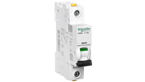 Wyłącznik nadprądowy 1P C 16A 6kA AC iC60N-C16 A9F04116