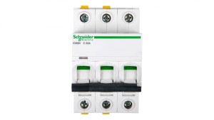 Wyłącznik nadprądowy 3P C 32A 6kA AC iC60N-C32-3 Acti9 A9F04332