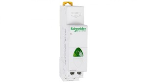 Lampka modułowa 1-fazowa zielona 110-230V AC iIL A9E18321