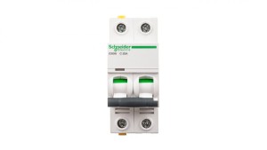 Wyłącznik nadprądowy 2P C 20A 6kA AC iC60N-C20-2 Acti9 A9F04220