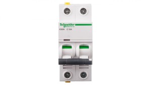 Wyłącznik nadprądowy 2P C 10A 6kA AC iC60N-C10-2 Acti9 A9F04210