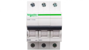 Wyłącznik nadprądowy 3P B 40A 6kA AC K60N Acti9 A9K01340