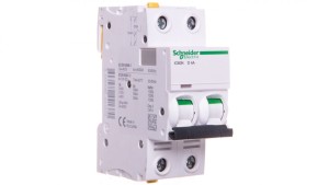 Wyłącznik nadprądowy 2P D 4A 6kA AC iC60N-D4-2 Acti9 A9F05204