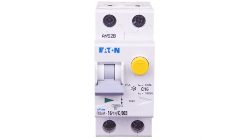 Wyłącznik różnicowo-nadprądowy 2P 16A C 0,03A typ AC PKNM 16/1N/C/003 236212