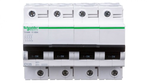 Wyłącznik nadprądowy 4P C 125A 10kA AC C120N A9N18376