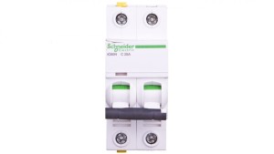 Wyłącznik nadprądowy 2P C 25A 6kA AC iC60N-C25-2 Acti9 A9F04225