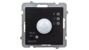 SONATA Elektroniczny czujnik ruchu czarny metalik ŁP-16R/m/33