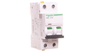 Wyłącznik nadprądowy 2P D 16A 6kA AC iC60N-D16-2 Acti9 A9F05216
