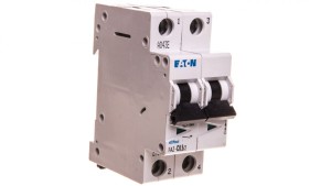 Wyłącznik nadprądowy 2P C 0,5A 15kA AC FAZ C05/2 278743