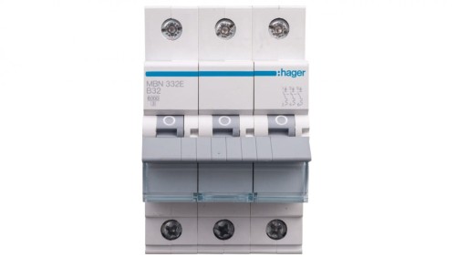 Wyłącznik nadprądowy 3P B 32A 6kA AC MBN332E