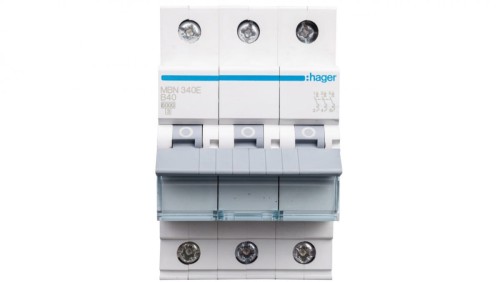 Wyłącznik nadprądowy 3P B 40A 6kA AC MBN340E