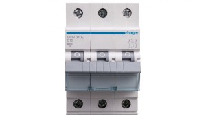 Wyłącznik nadprądowy 3P C 10A 6kA AC MCN310E