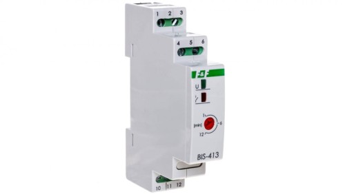 Przekaźnik bistabilny 1P 16A 230V AC Inrush, BIS-413-LED