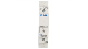 Lampka modułowa 1-fazowa biała 110-240V AC/DC Z-EL/WH230 107494