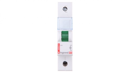 Lampka modułowa zielona 230-250V AC L313 604077