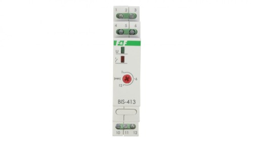 Przekaźnik impulsowy z wyłącznikiem czasowym 16A 230V AC 1P BIS-413