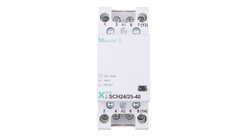 Stycznik modułowy 25A 4Z 0R 24V AC Z-SCH24/25-40 248851