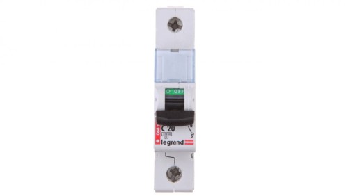 Wyłącznik nadprądowy 1P C 20A 10kA AC S311 TX3 404172