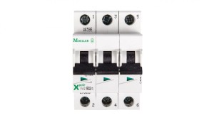 Wyłącznik nadprądowy 3P B 32A 15kA AC FAZ B32/3 278850