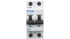 Wyłącznik nadprądowy 2P C 1A 15kA AC FAZ C1/2 278745