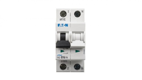 Wyłącznik nadprądowy 1+N B 16A 15kA AC FAZ B16/1N 278648