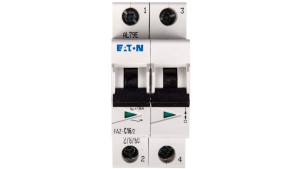 Wyłącznik nadprądowy 2P C 16A 15kA AC FAZ C16/2 278760