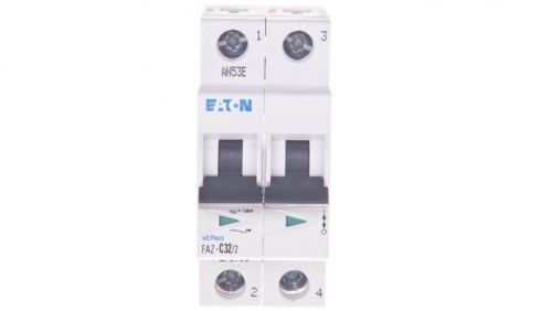 Wyłącznik nadprądowy 2P C 32A 15kA AC FAZ C32/2 278763
