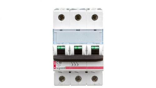 Wyłącznik nadprądowy 3P C 40A 10kA AC S313 TX3 404226