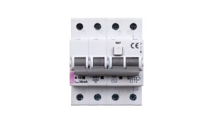 Wyłącznik różnicowo-nadprądowy 4P 16A B 0,03A typ AC KZS-4M 002174004